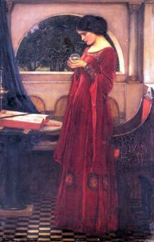 Die-Kristallkugel-von-John-William-Waterhouse-37852