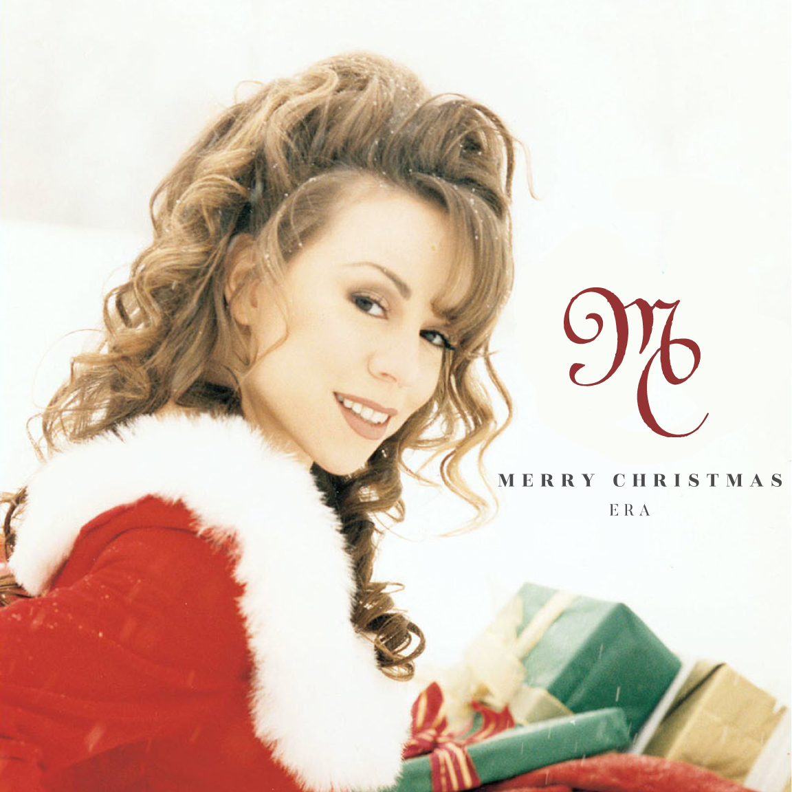 mariah carey christmas album cover