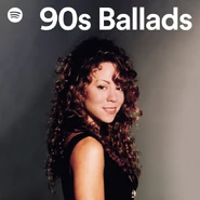 Carey covering the 90s Ballads Spotify playlist.