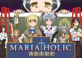 Hình nền : hình minh họa, Anime, Tác phẩm nghệ thuật, hoạt hình, Maria Holic,  con gái, tư thế, nhìn, Mangaka, Shinouji matsurika 2560x1600 - goodfon -  721798 - Hình nền đẹp hd - WallHere