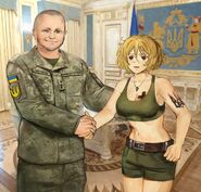 Марічка з Валерієм Залужним, by USERGORE