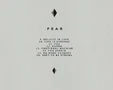 "FEAR" Tracklist