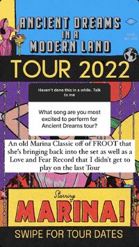 marina and the diamonds 2022 tour