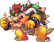 Artwork de Bowser en Princess Daisy Scribble Scramble