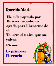 Carta de la princesa.