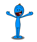 I m mr meeseeks look at me by kriztian draws-d9eons0