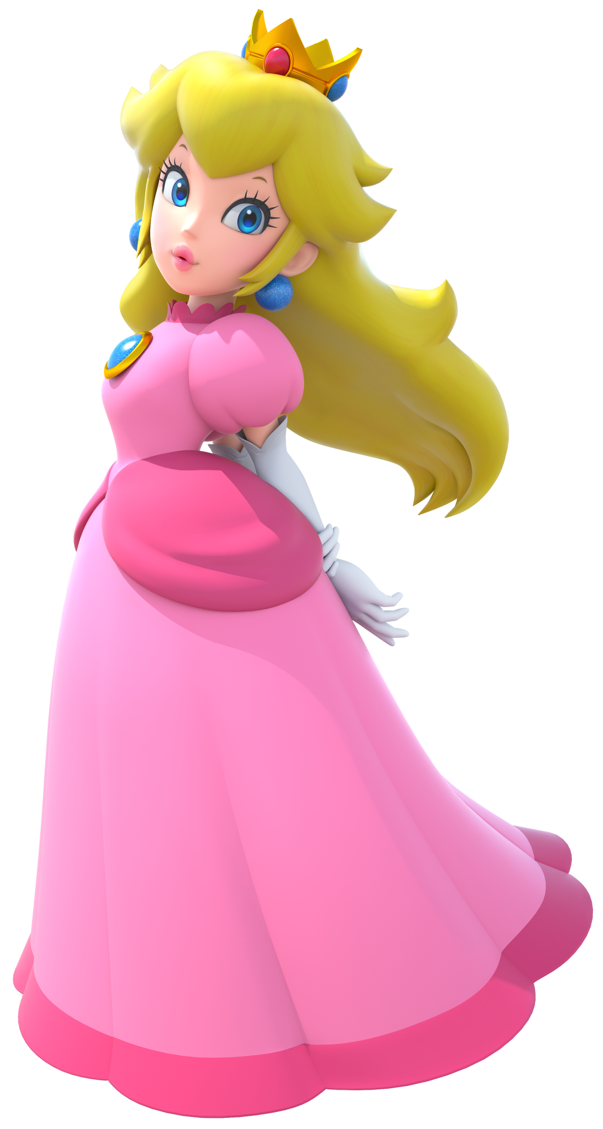 鍔 Construir Insondable Princess Peach Mario Bros Exclusivo Ponerse En 