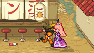 peach deja a mario por naruto aqui lo besa