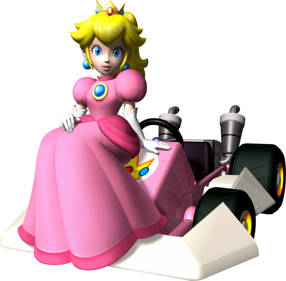 princess peach mario kart ds