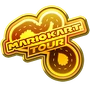 Mario Kart Tour Gold-Abzeichen 099 MKT-Logo