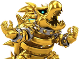 Knochen-Bowser (Gold)