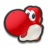 Mario Kart 8 Icon Roter Yoshi