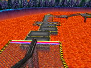 Die Strecke aus Mario Kart DS, dann siehe Bowsers Festung (DS)