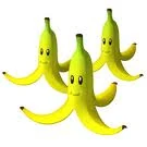 3x Bananenschalen
