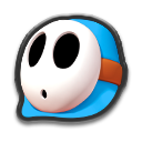 Hellblauer Shy Guy