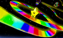 MK64 Screenshot Regenbogen-Boulevard