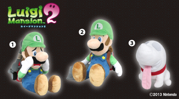 Luigi mansion plush top