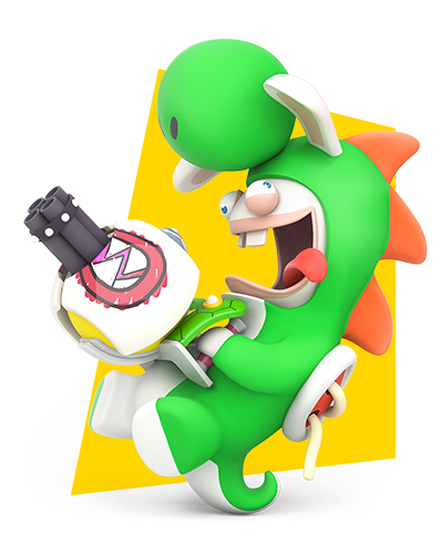 yoshiリピ様 Rabbid Yoshi | Mario + Rabbids Kingdom Battle Wiki | Fandom
