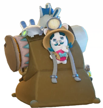 Professor Backpack | Mario + Rabbids Kingdom Battle Wiki | Fandom