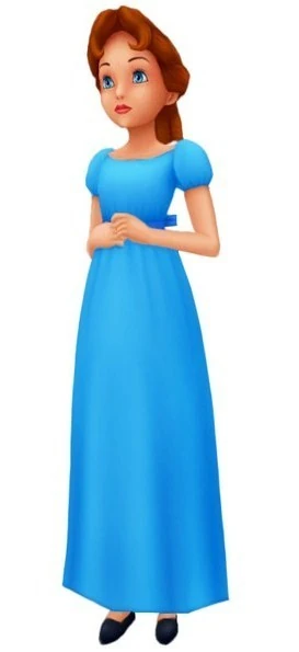 wendy darling blue dress The Wendy Darling long sleeve midi dress M