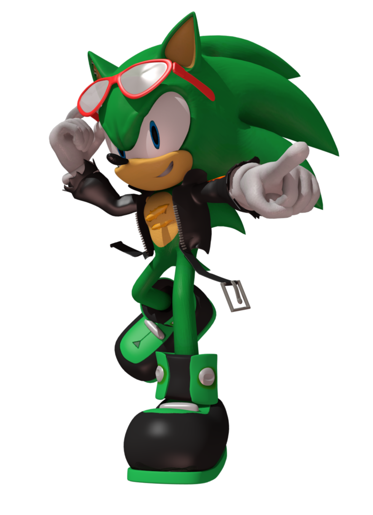 scourge the hedgehog in sonic boom