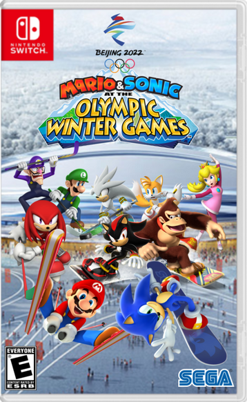 Mario & Sonic at the Sochi 2014 Olympic Winter Games - Super Mario