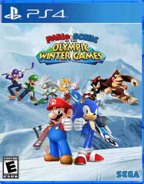 Mario & Sonic at the Olympic Winter Games (PS4), jogo mario bros