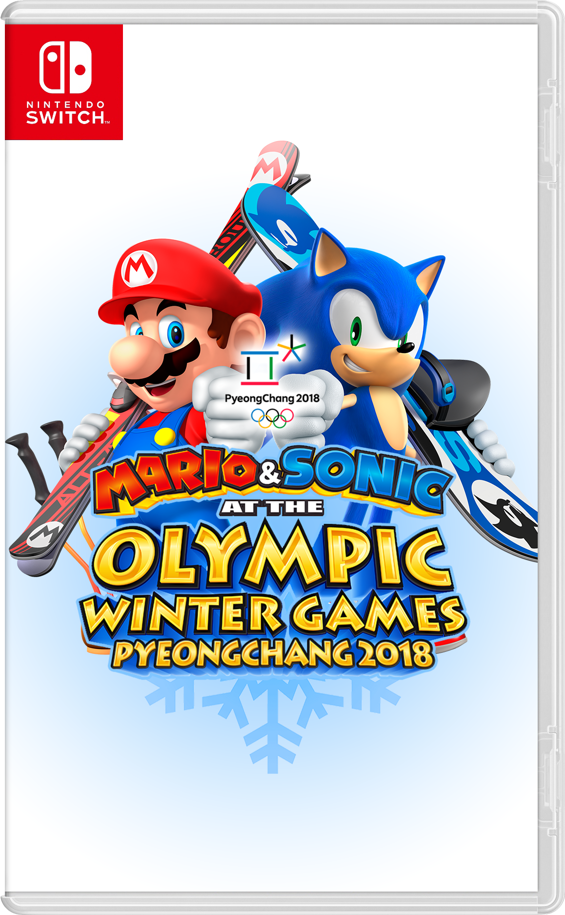 Desenho de Jogos Olímpicos de Inverno de PyeongChang 2018 para