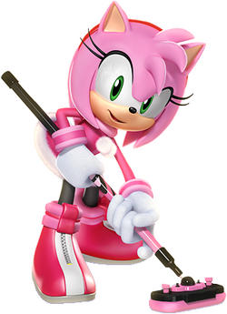 30957 - safe, official art, amy rose (sonic), hedgehog, mammal, anthro,  mario (series), nintendo, sega, sonic the hedgehog (series), 3d, crossover,  female, game, high res, mario & sonic at the olympic games