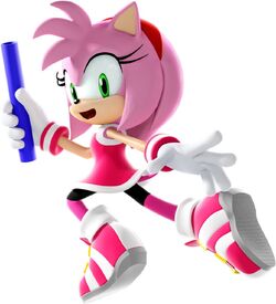30957 - safe, official art, amy rose (sonic), hedgehog, mammal, anthro,  mario (series), nintendo, sega, sonic the hedgehog (series), 3d, crossover,  female, game, high res, mario & sonic at the olympic games