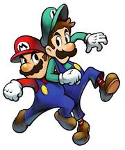 M&L Artwork Mario & Luigi