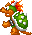 Bowser and Bowser's Brother's sprite for Super Mario Bros. and Super Mario Bros.: The Lost Levels