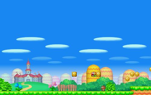 super smash bros background