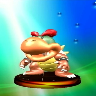 Baby koopa trophy ssbm