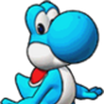 Light Blue Yoshi Mariowiki Fandom