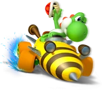  in the Bumble V, about to launch a .