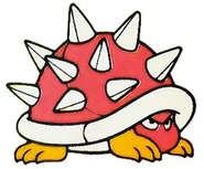 Artwork de un Pinchón en Super Mario Bros.