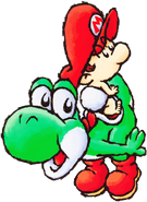 Babymarioandyoshi.png (1.41 MB) Yoshi's Island: Super Mario Advance 3