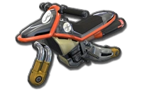 Moto Standard Bowser Skelet 8