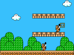 Getting Over It“ in „Super Mario Bros.“ - Hammer Game-Mashup