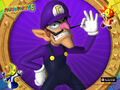 Waluigi in Mario Party 6.