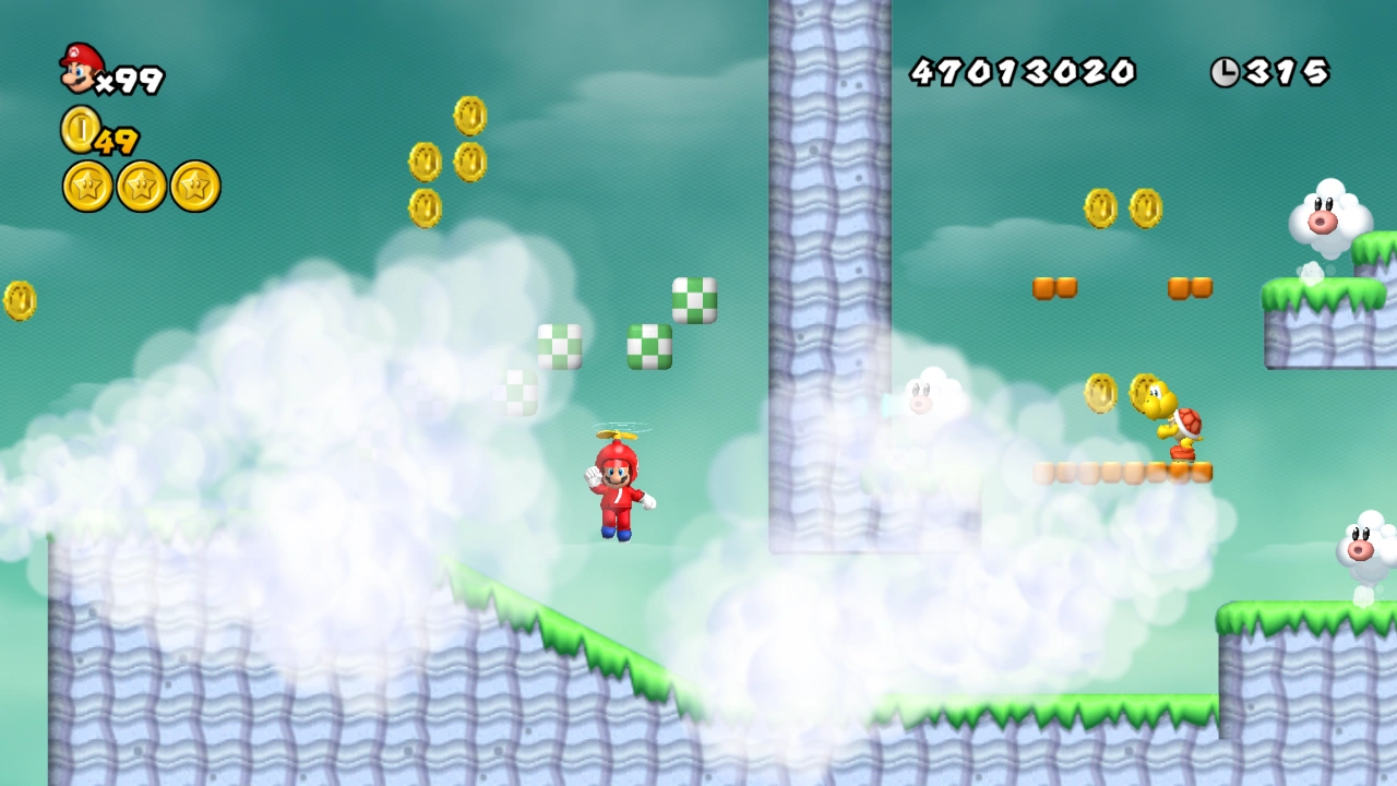 new super mario bros wii world 7