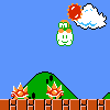 Lakitu y Pinchones en Super Mario Bros.