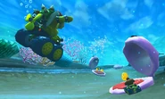 MK7 Screen 10.jpg (31 KB) Bowser racing in Cheep Cheep Lagoon.