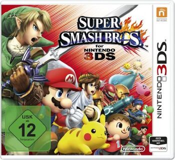 SSB3DS NA Boxart