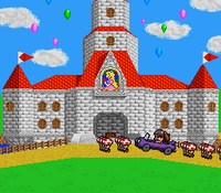The castle in Wrecking Crew '98