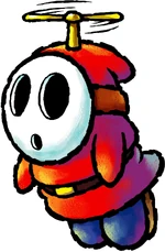Artwork of a Fly Guy from Yoshi Topsy-Turvy (reused for Yoshi Touch & Go).