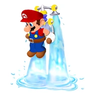 Super Mario Sunshine artwork