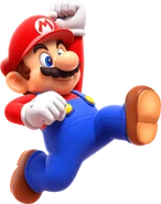 Mario jumping