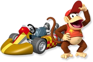 MKWii Diddy Kong
